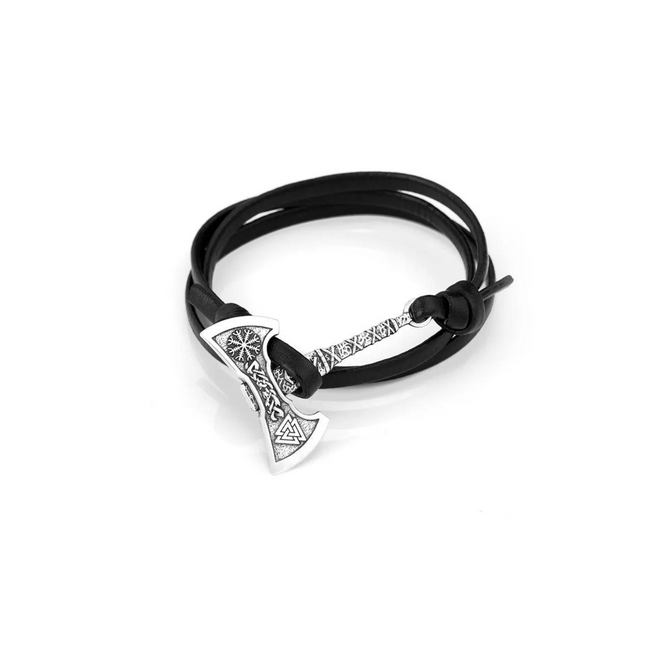 Vikings Leather Armament Bracelet