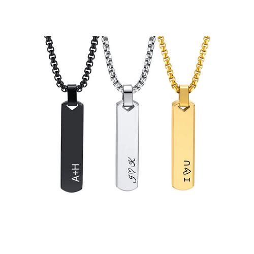 Stellar Insignia Bars Necklace