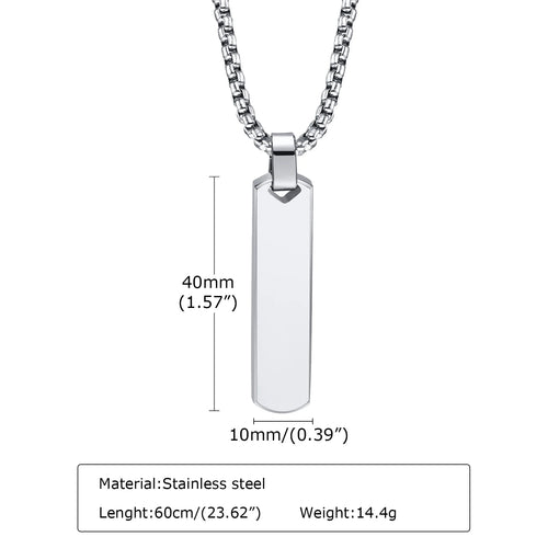 Stellar Insignia Bars Necklace