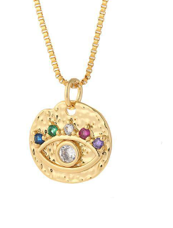 Rainbow Gaze Guardian Necklace