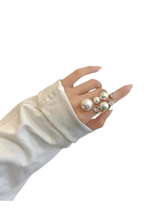 Majestic Pearl Luster Ring