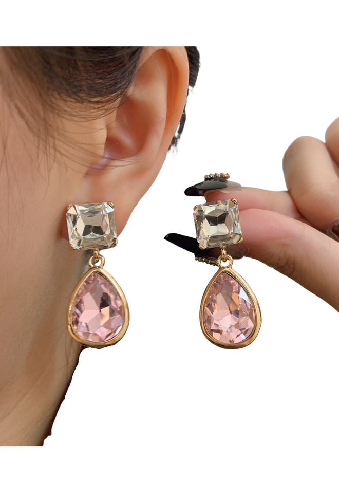 Krystal Sakura Earrings