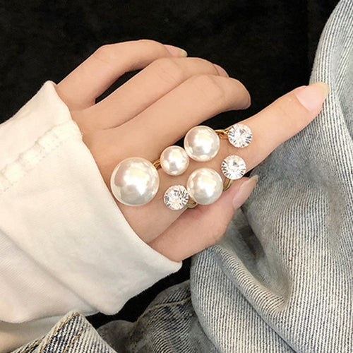 Pearl Goddess Ring