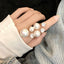 Pearl Goddess Ring