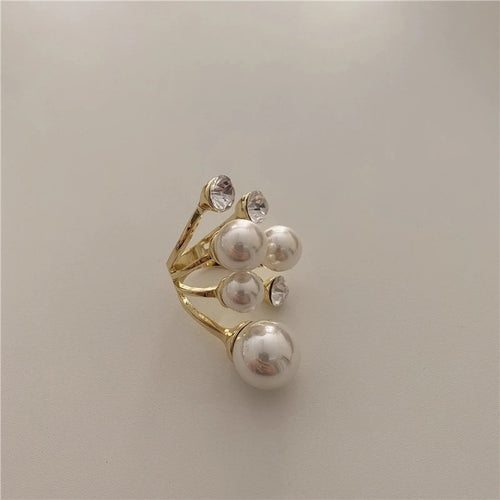 Pearl Goddess Ring