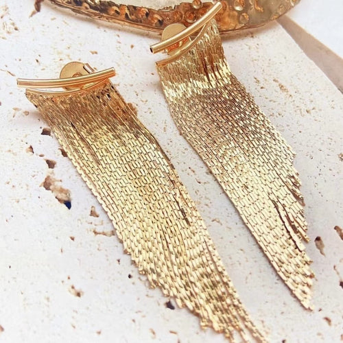 Heavenly Gold Drip Earrings