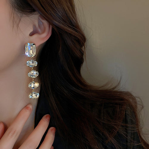 Krystal Light Drip Earrings